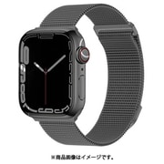 AMZ02215-GY-38 [Apple Watch用バンド 2PCメッシュバンド 38-41mm グレー]