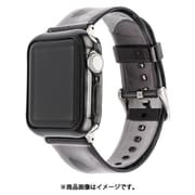 ESP02134-BK38 [Apple Watch用バンド シンプルクリア 38-41mm ブラック]