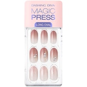 ジェルネイルチップ 手の爪用 チップ30枚 MJP139OL ダッシングディバマジックプレスロングオーバルタイプ