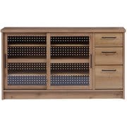 150cm幅 キャビネット エルメ 背面有孔ボード 363199