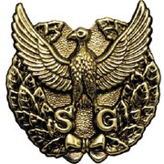 18531-54-888 [ジーベック 帽章月桂樹＋ワシ]
