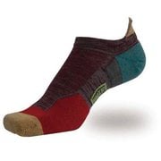 パフォーマンスウール ショート スニーカー 03-001 250 パープルMIX 22-24cm [アウトドア ソックス]
