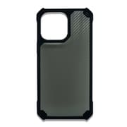 AC-P22PX-T CB [iPhone 14 Pro MAX用 耐衝撃ハイブリッド背面カーボン柄ケース カーボン]