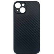 AC-P22-SCB [iPhone 14用 超極薄TPUバックカバーケース カーボン]