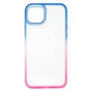 AC-P22X-NC1 [iPhone 14 Plus用 グラデーションバックカバーケース ブルー×ストロベリー]