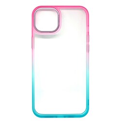 AC-P22X-NC4 [iPhone 14 Plus用 グラデーションバックカバーケース ストロベリー×ミント]