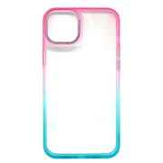 AC-P22X-NC4 [iPhone 14 Plus用 グラデーションバックカバーケース ストロベリー×ミント]