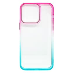AC-P22PX-NC4 [iPhone 14 Pro MAX用 グラデーションバックカバーケース ストロベリー×ミント]