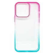 AC-P22PX-NC4 [iPhone 14 Pro MAX用 グラデーションバックカバーケース ストロベリー×ミント]