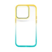 AC-P22P-NC5 [iPhone 14 Pro用 グラデーションバックカバーケース オレンジ×ミント]