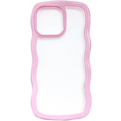 AC-P22PX-WA PK [iPhone 14 Pro MAX用 デコボコ耐衝撃ケース ピンク]