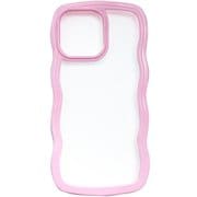 AC-P22PX-WA PK [iPhone 14 Pro MAX用 デコボコ耐衝撃ケース ピンク]