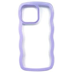 AC-P22P-WA PR [iPhone 14 Pro用 デコボコ耐衝撃ケース パープル]