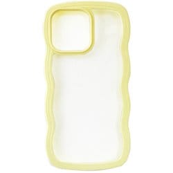 AC-P22P-WA YL [iPhone 14 Pro用 デコボコ耐衝撃ケース イエロー]