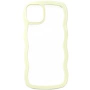AC-P22X-WA YL [iPhone 14 Plus用 デコボコ耐衝撃ケース イエロー]