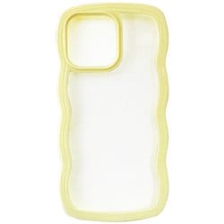 AC-P22PX-WA YL [iPhone 14 Pro MAX用 デコボコ耐衝撃ケース イエロー]