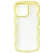 AC-P22PX-WA YL [iPhone 14 Pro MAX用 デコボコ耐衝撃ケース イエロー]