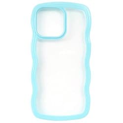 AC-P22P-WA BL [iPhone 14 Pro用 デコボコ耐衝撃ケース ブルー]