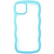 AC-P22X-WA BL [iPhone 14 Plus用 デコボコ耐衝撃ケース ブルー]