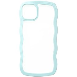 AC-P22X-WA GR [iPhone 14 Plus用 デコボコ耐衝撃ケース グリーン]