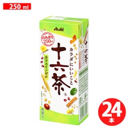 アサヒ 十六茶 （LL）紙パックスリム 250ml×24本 [お茶]