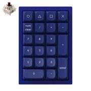Keychron Q0 QMK カスタム・テンキー 組み立て済み/ネイビーブルー/Gateron G Proスイッチ(ホットスワップ) 茶軸 Q0-J3