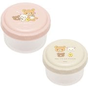 キャラクターグッズ KA16401 リラックマ 入れ子保存容器 2個セット