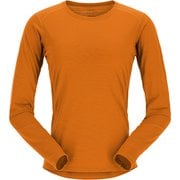 シンクリノLSティー ws Syncrino Base LS Tee ws QBL-33 Marmalade サイズ8 [アウトドア カットソー レディース]