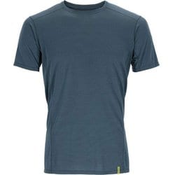 シンクリノベースティー Syncrino Base Tee QBL-30 Orion Blue Mサイズ(日本：Lサイズ) [アウトドア カットソー メンズ]