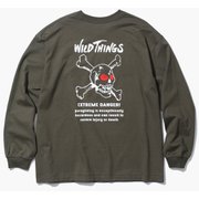 デンジャー スカル ロングスリーブ DANGER SKULL L/S 22142KY O.D Mサイズ [アウトドア カットソー メンズ]