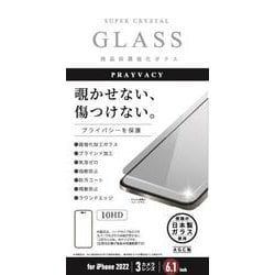 V-82593 [保護ガラス iPhone 14 Pro用 のぞき見防止]
