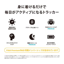 ヨドバシ.com - Fitbit フィットビット FB424BKBK-FRCJK [Fitbit