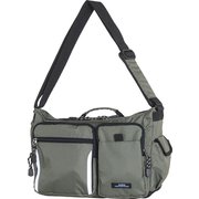 SN-12262 グレー [多機能舟形ショルダーバッグ A4サイズ対応]