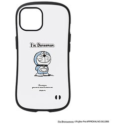 41-947340 [iPhone 14用 iFace First Classケース I'm Doraemon スタンド・ホワイト]