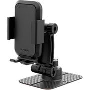 EC-237 [車内用品 EXEA（エクセア） スマホホルダー カラー：ブラック 貼り付けタイプ 収納サイズ：幅60～96mm 厚さ22mm以下 重さ250ｇまで]