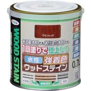 水性強着色ウッドステイン 1/5L ワインレッド