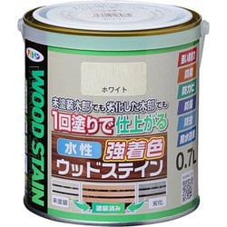 水性強着色ウッドステイン 0.7L ホワイト