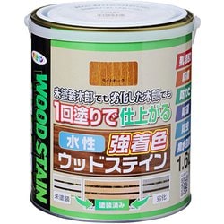 水性強着色ウッドステイン 1.6L ライトオーク