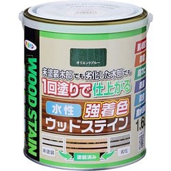 水性強着色ウッドステイン 1.6L オリエントブルー