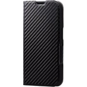 PM-A22CPLFUCB [iPhone 14 Pro用 ケース カバー レザー 手帳型 マグネット]