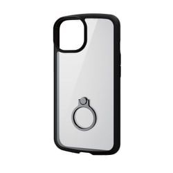 PM-A22ATSLFCRBK [iPhone 14/13用 ケース カバー ハイブリッド 耐衝撃 衝撃吸収 軽量 薄型]