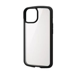 PM-A22ATSLFCBK [iPhone 14/13用 ケース カバー ハイブリッド 耐衝撃 衝撃吸収 軽量 薄型]