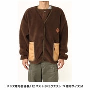 HIASOBI RELAX BEAR CARDIGAN GO2238Q BROWN Mサイズ [アウトドア フリース メンズ]