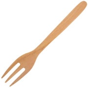 フォーク WOODN 15cm S 天然木 木製 MSF23SW