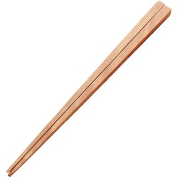 箸 24cm 四角 WOODN 男性用 木製 天然木 サオ MC4-L-SW