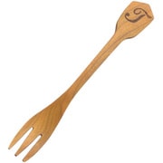フォーク 14cm アルファベットフォーク 天然木 木製 カトラリー T MAF20CR-AT
