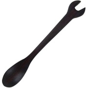 スプーン 14cm スパナ 工具 天然木 木製 シタン 籐芸 TSS-20-SK