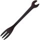 フォーク 14cm スパナ 工具 天然木 木製 シタン 籐芸 TFS-20-SK