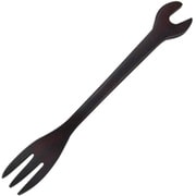 フォーク 14cm スパナ 工具 天然木 木製 シタン 籐芸 TFS-20-SK