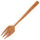 フォーク 13cm nature ナチュレ デザートフォーク 天然木 木製 サオ MLASF-21-SW